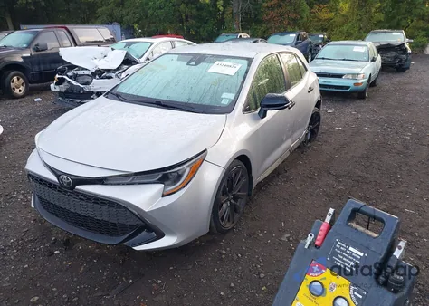 2022 Toyota Corolla Se Nightshade Edition из США, поврежденный, VIN JTND4MBE9N3179596